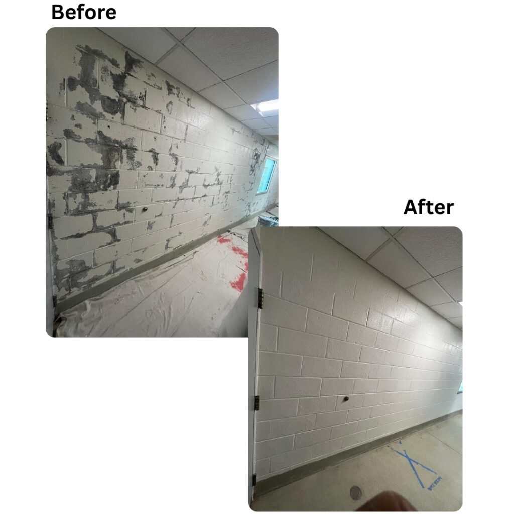 Interior painting Falls Church VA clean wall finish