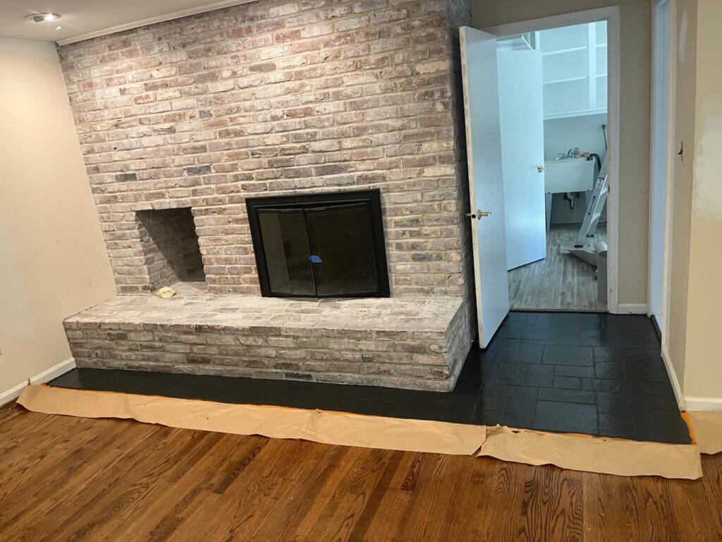 Northern Virginia professional whitewash finish services