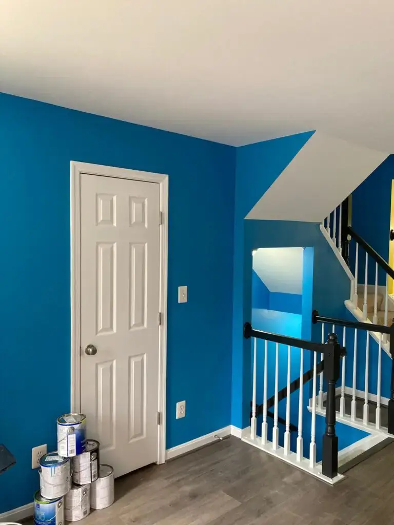 Interior painting Falls Church VA clean wall finish