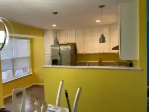 Residential interior painting Alexandria VA kitchen walls