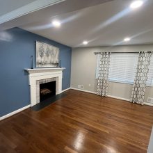 Interior painting services – walls, ceilings, and trim finished with expert quality